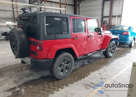 2014 Jeep Wrangler Unlimited Sahara z USA, uszkodzony, nr VIN 1C4BJWEG2EL130561